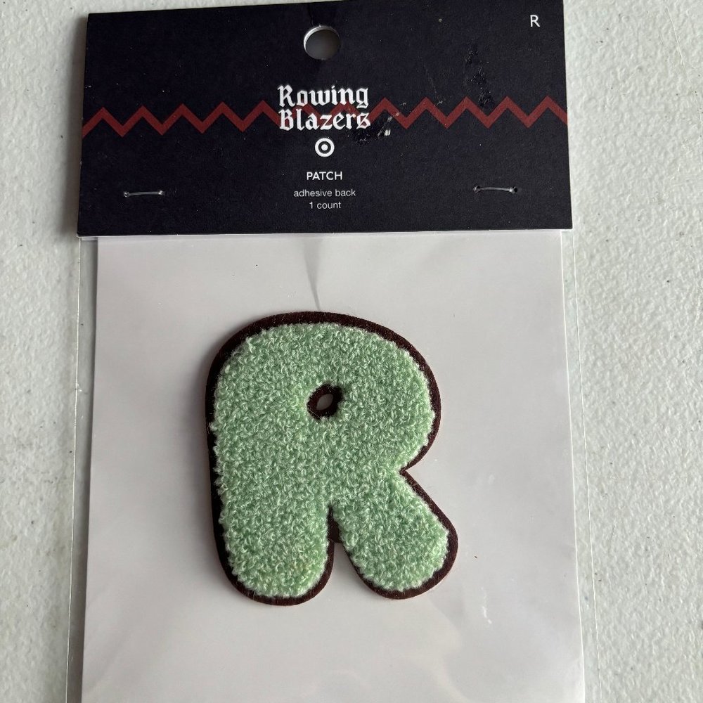 Rowing Blazers x Target Collab Adhesive Letter R‎ Patch